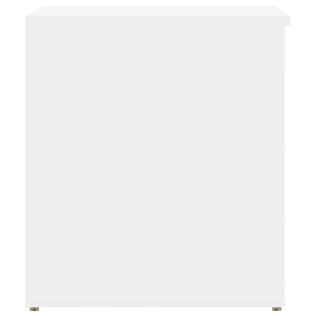 vidaXL Storage Chest | White | Engineered wood | Medium | Storage Chest 6