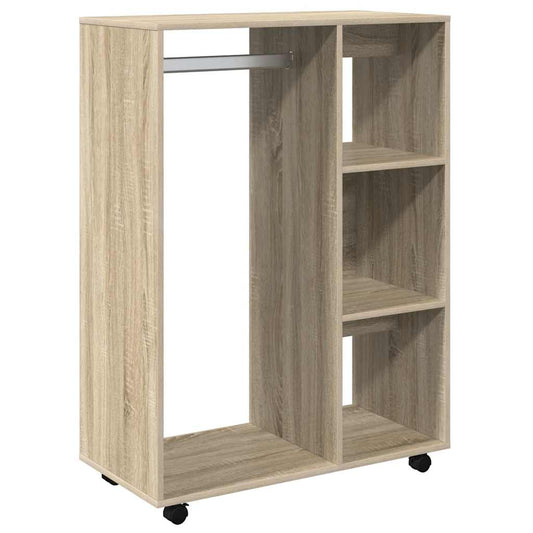 vidaXL Wardrobe | Sonoma Oak | Engineered Wood | 80x40x110 cm | Wardrobe 2