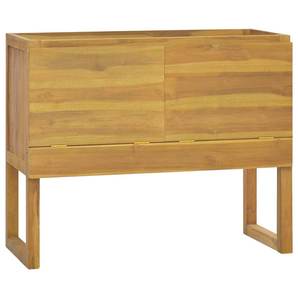 vidaXL Bathroom Cabinet Solid Wood Teak