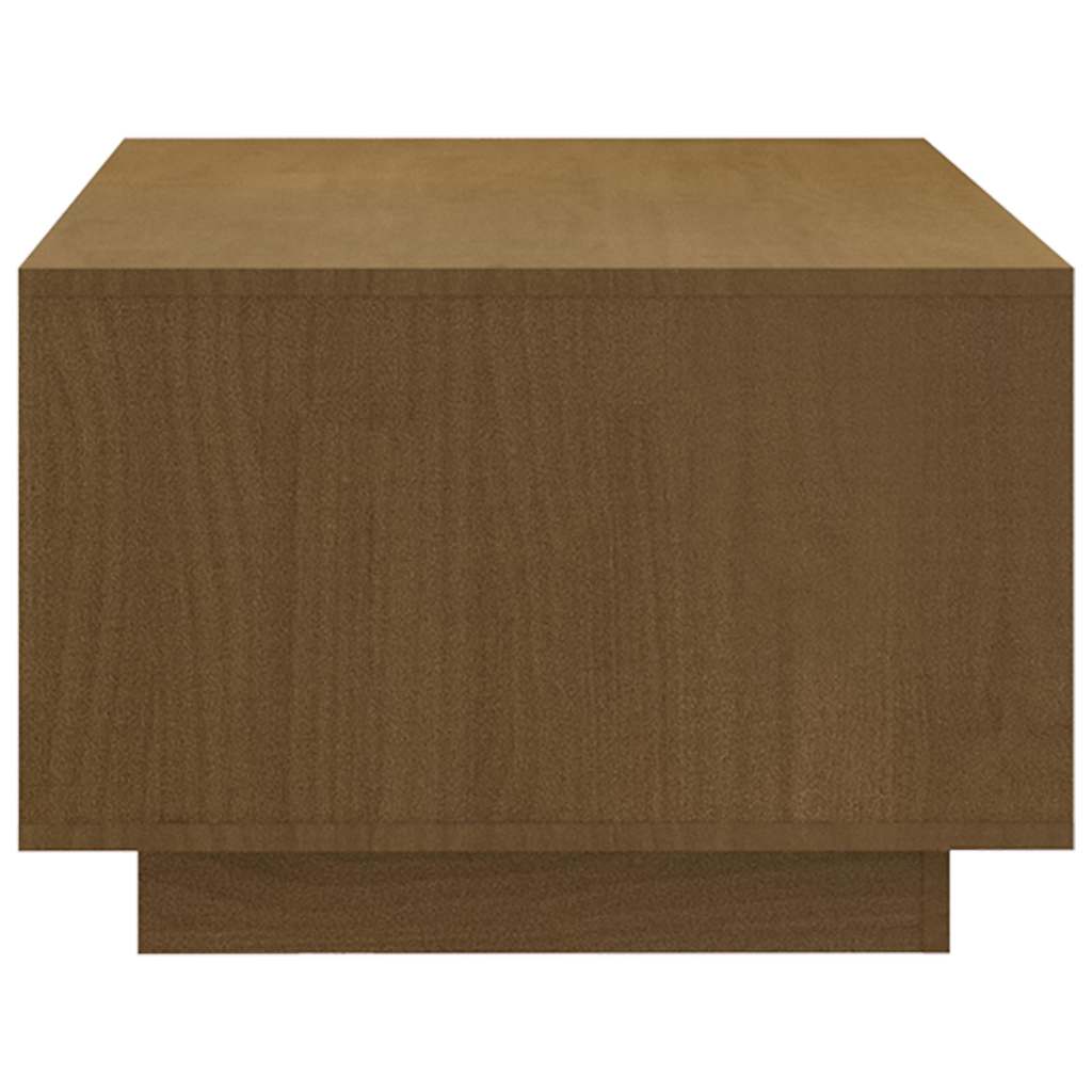 vidaXL Coffee Table | Honey Brown | Solid Pinewood | Medium | Rectangular 6
