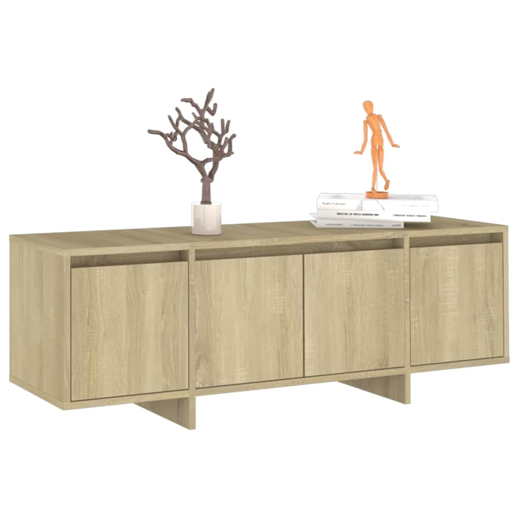 vidaXL TV Cabinet Sonoma Oak 120x30x40,5 cm Engineered Wood 6