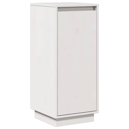 vidaXL Sideboard | White | Solid pine wood | Medium | Sideboard | Rectangular 2
