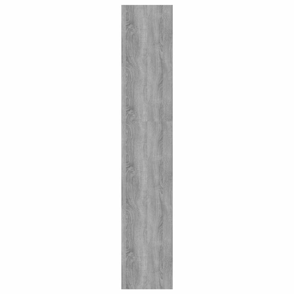 vidaXL Book Cabinet | Concrete grey | Engineered wood | Medium | Book Cabinet 6