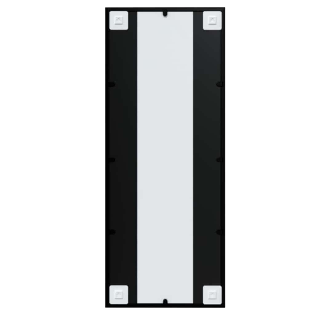 vidaXL Mirror | Black | Metal, Glass | Mirror | Rectangular | Traditional 6