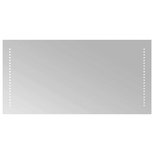 vidaXL LED Bathroom Mirror 80x40 cm 2