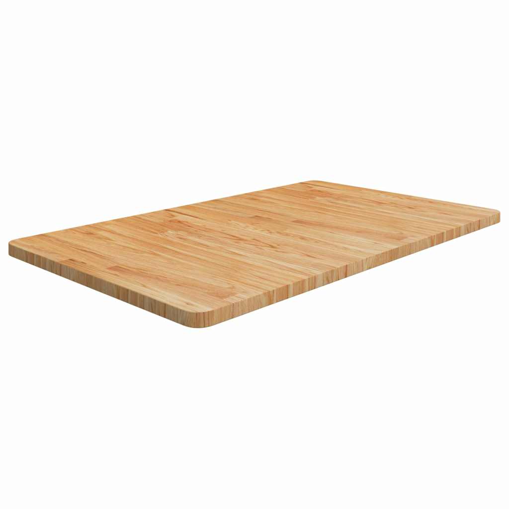vidaXL Bathroom Countertop 80x40x1.5cm Treated Solid Wood Light Brown