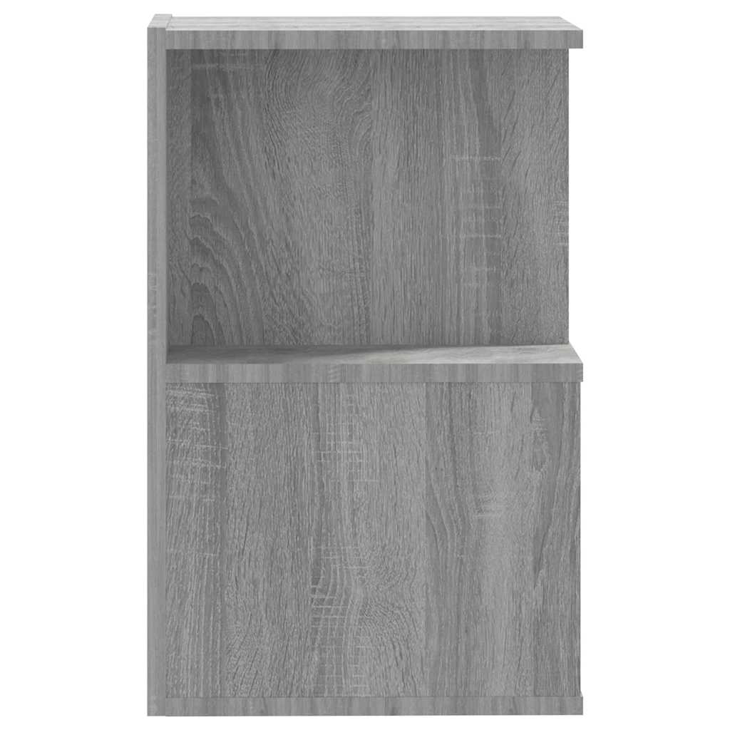 vidaXL Bedside Cabinets 2 pcs Grey Sonoma 35x35x55 cm Engineered Wood 6