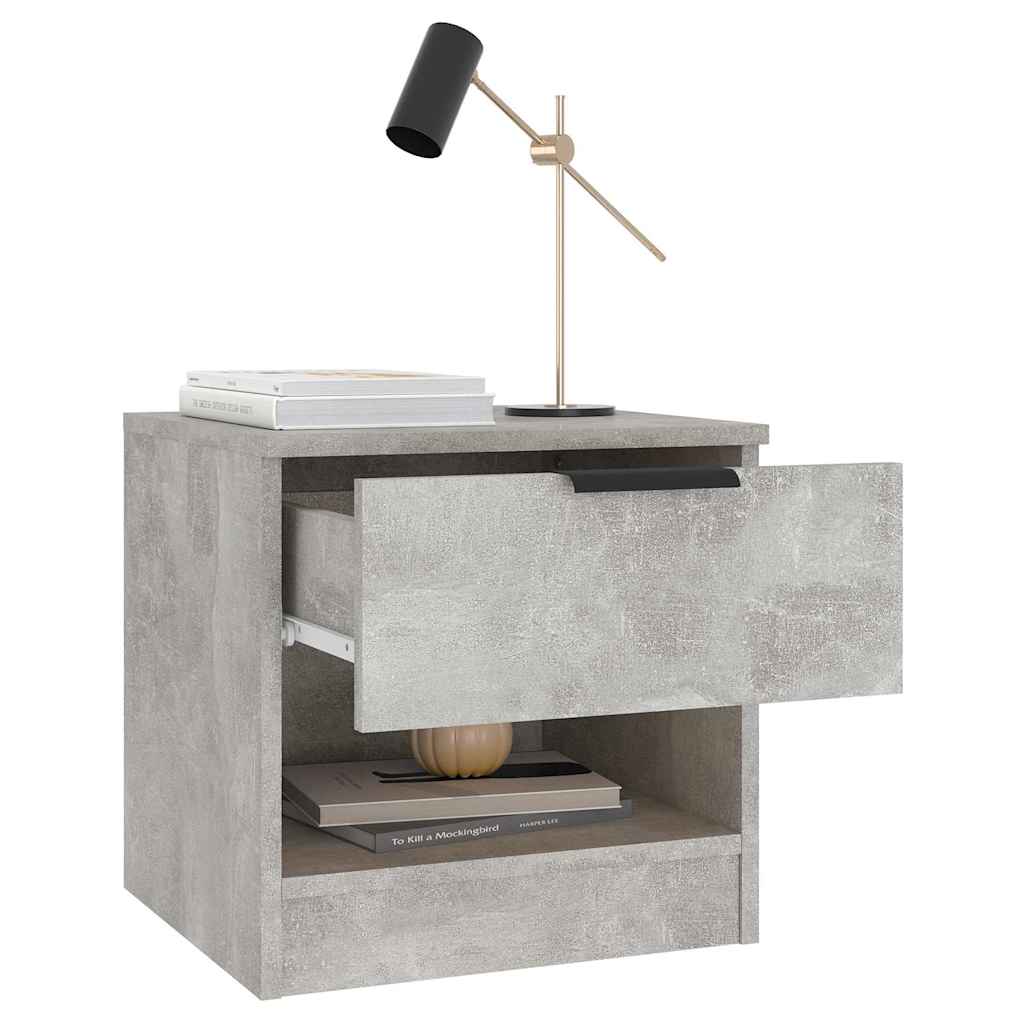 vidaXL Bedside cabinets 2 pcs 40 x 39 x 40 cm Engineered Wood 6