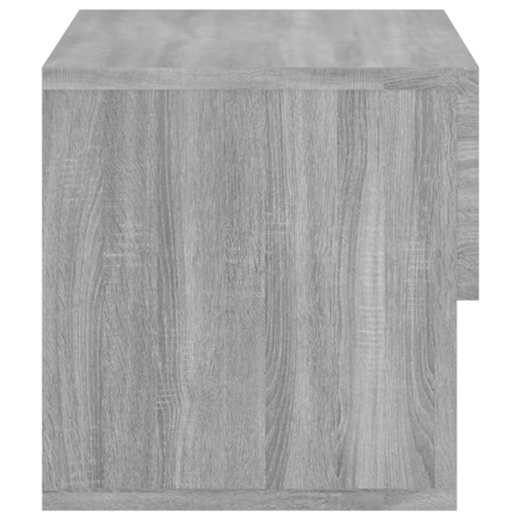 816949 vidaXL Wall-mounted Bedside Cabinets 2 pcs Grey Sonoma 6