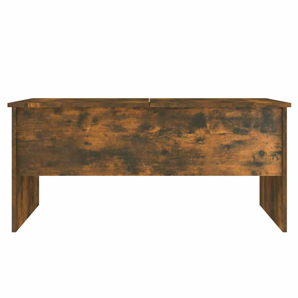 vidaXL Coffee Table | Smoked oak | Engineered wood | Medium | Coffee Table 6