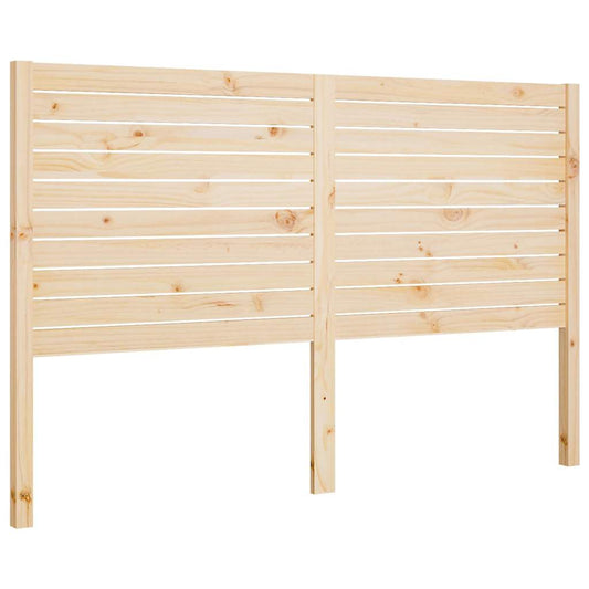 Bed Headboard Wood Solid Pine