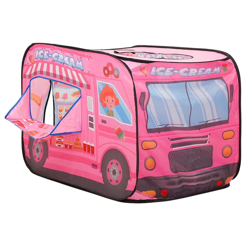 vidaXL Children Play Tent with 250 Balls Pink 70x112x70 cm 6