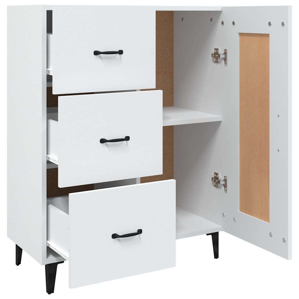 vidaXL Sideboard White 69.5x34x90 cm Engineered Wood 6