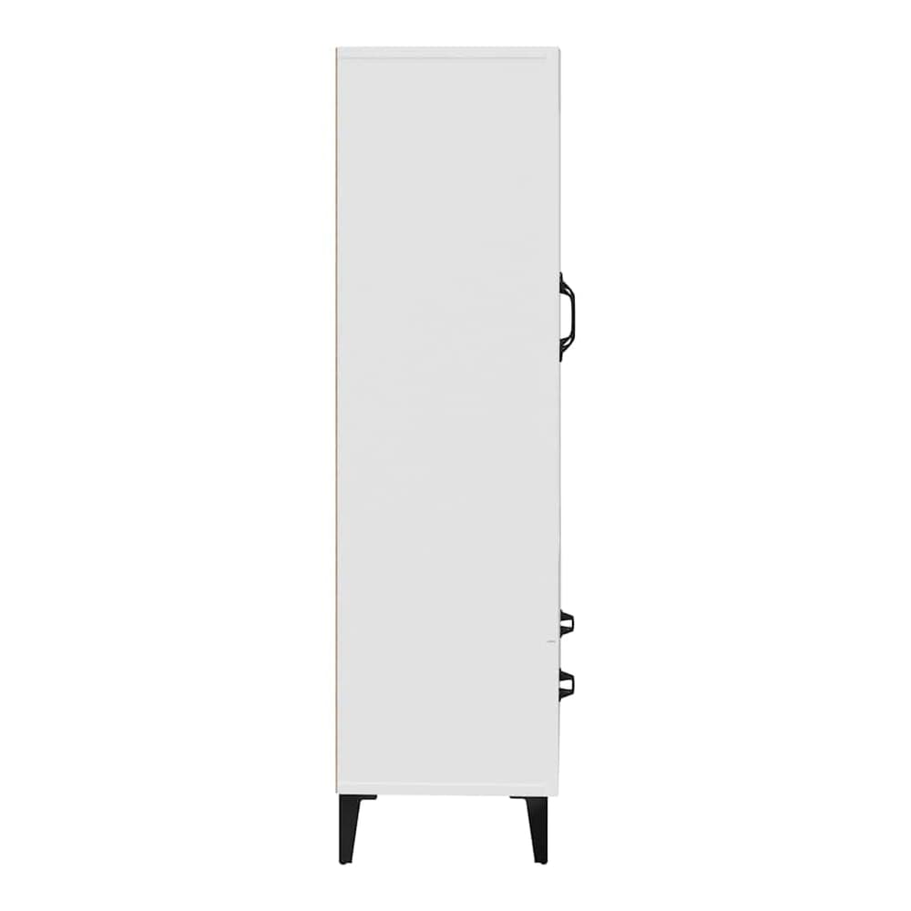Highboard 70x31x115 cm Engineered Wood White
