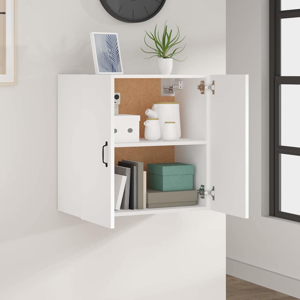 Wall Cabinet 60x31x60 cm Engineered Wood White