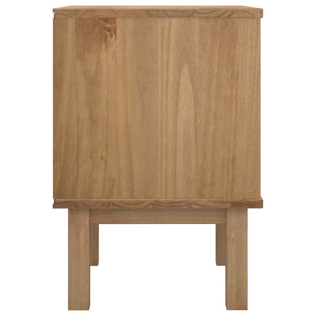 vidaXL Bedside Cabinet "OTTA" 45x39x57 cm Solid Wood Pine 6