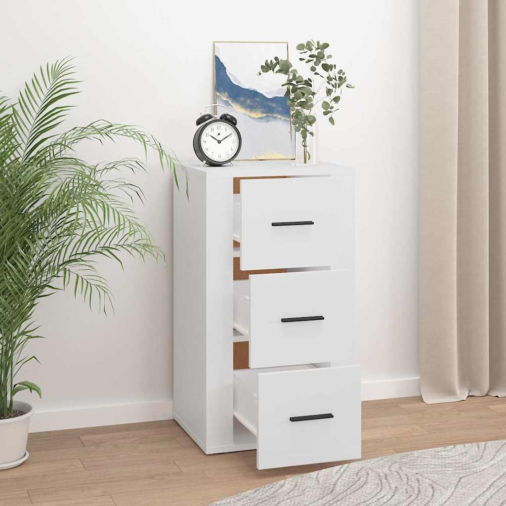 vidaXL Sideboard White 40x33x70 cm Engineered Wood 6