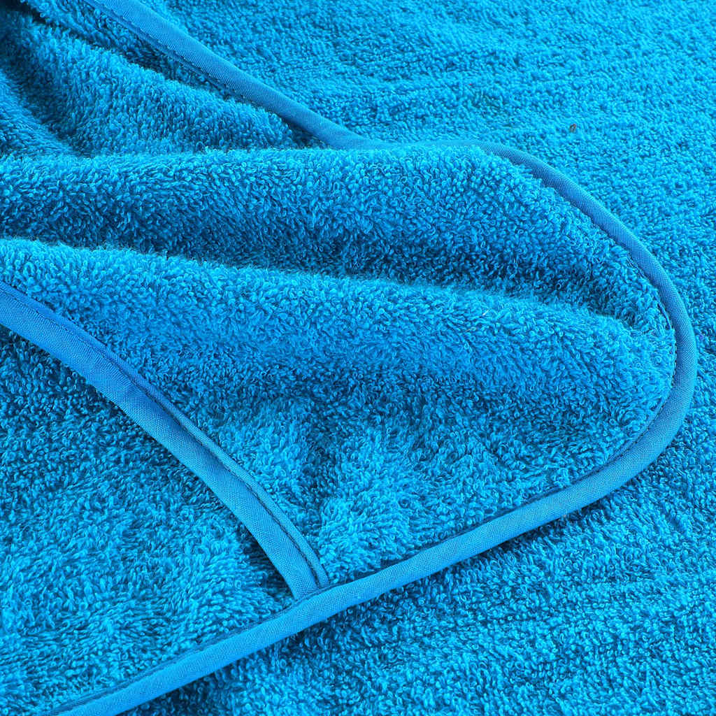 vidaXL Beach Towels 6 pcs Turquoise 60x135 cm Fabric 400 GSM 6