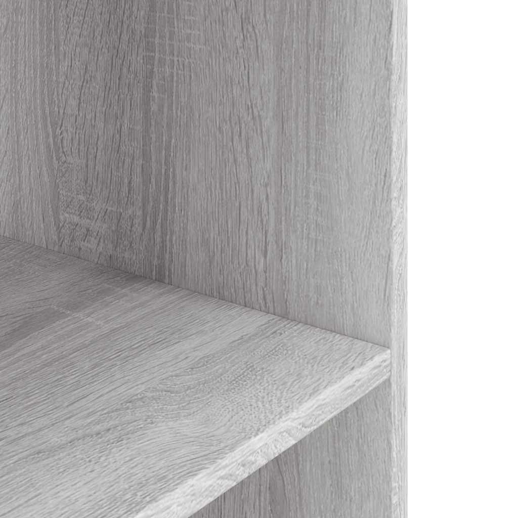 vidaXL Aquarium Stand Grey Sonoma 100x40x60 cm Engineered Wood 6