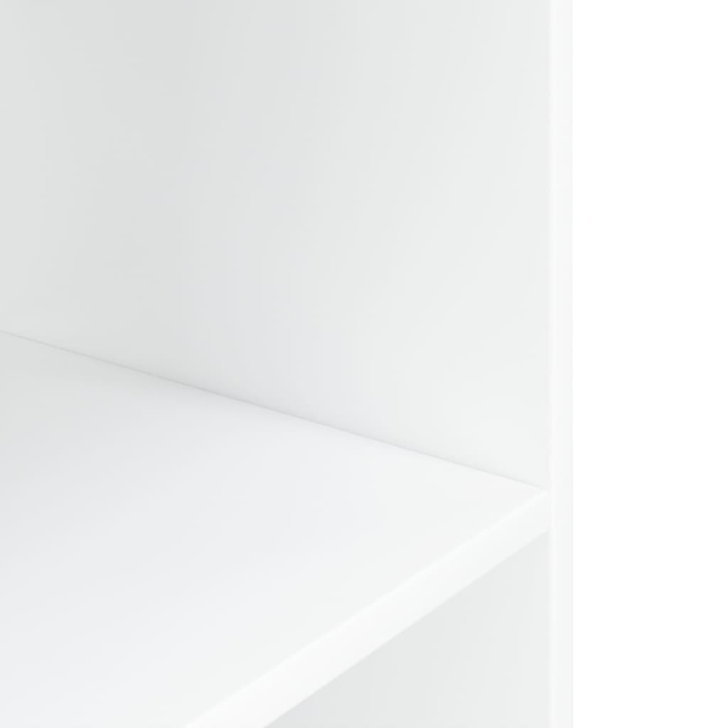 vidaXL Aquarium Stand White 75x36x72.5 cm Engineered Wood 6