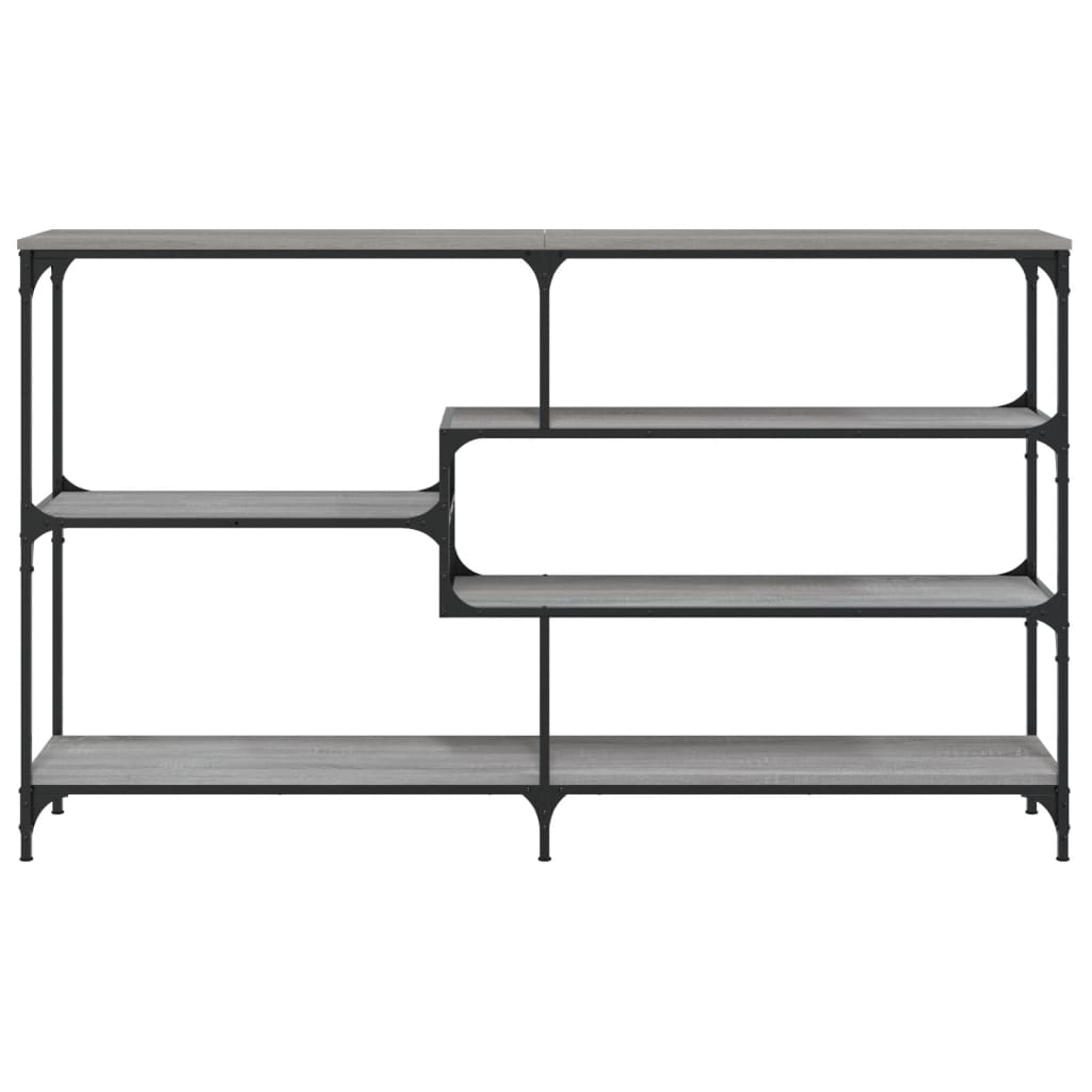 Console Table 103x32x95 cm Engineered Wood Grey sonoma