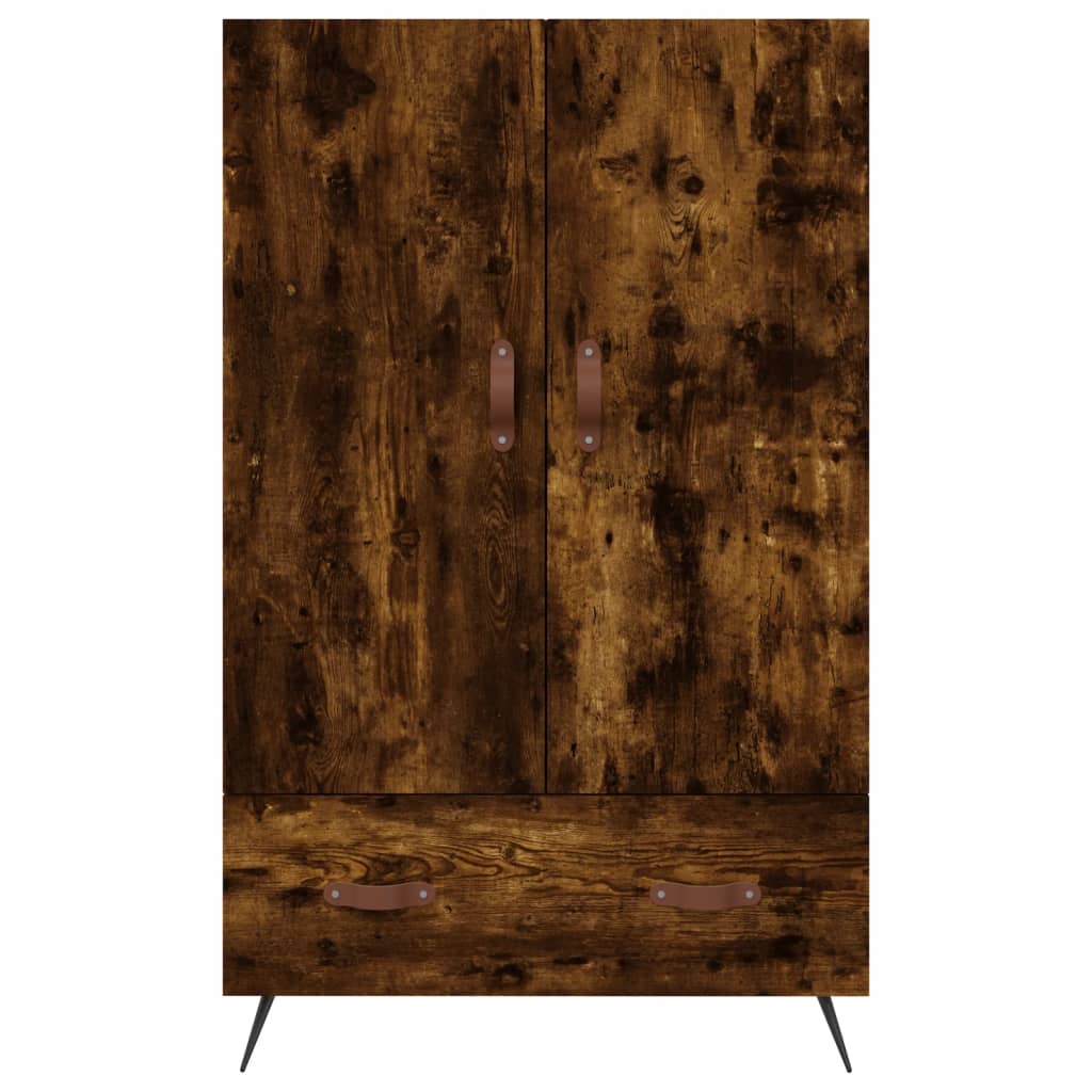 vidaXL Highboard Smoked Oak 69.5x31x115 cm Engineered Wood 6