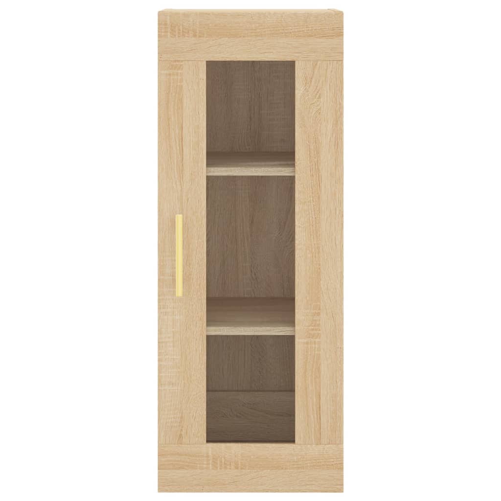 vidaXL Wall Mounted Cabinet Sonoma Oak 34.5x34x90 cm 6