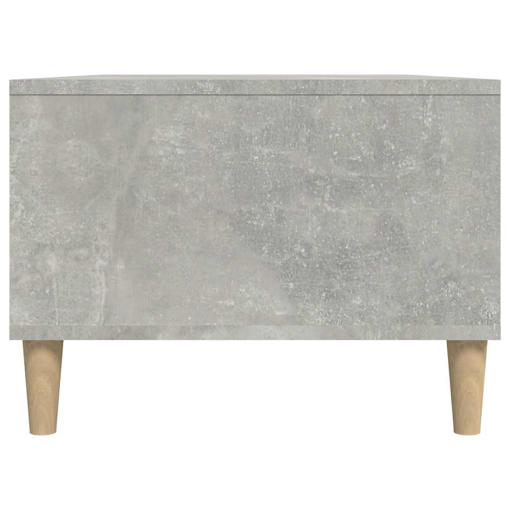 Coffee Table Concrete Grey Engineered Wood