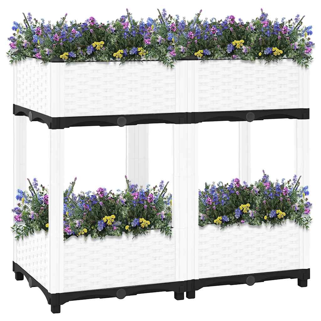 vidaXL Raised Bed 80x40x71 cm Polypropylene 6