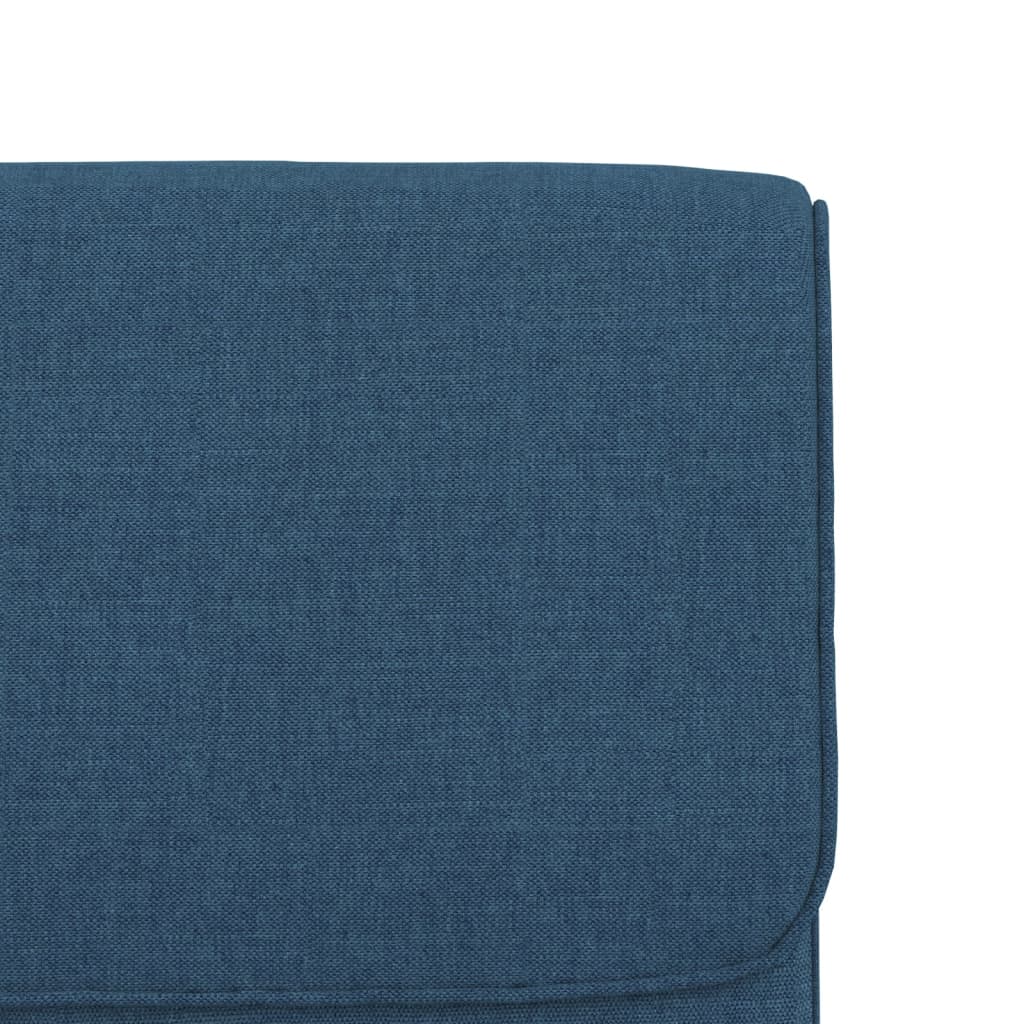 vidaXL Lounge Chair Blue 55x64x80 cm Fabric 6