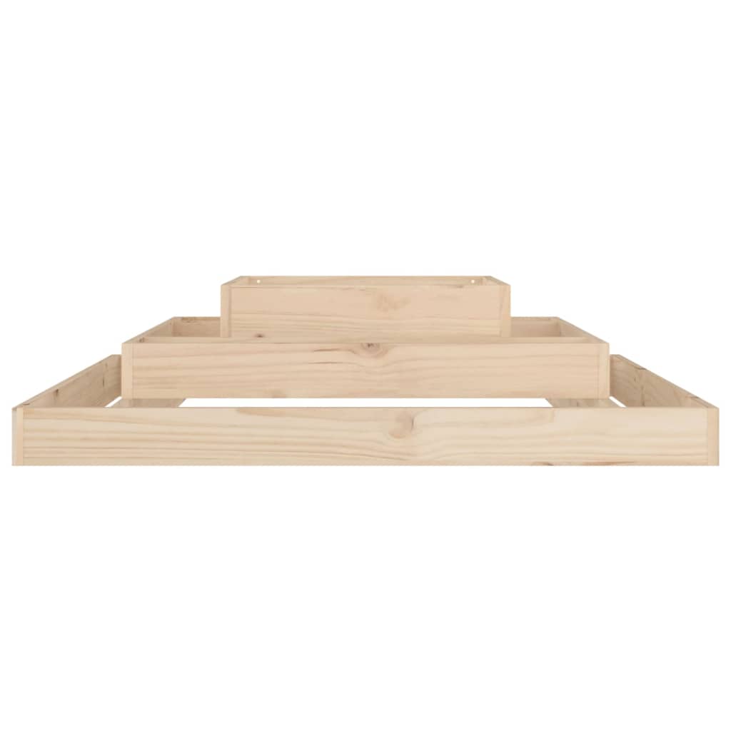 Planter Solid Wood Pine Natural pine 110 cm 110 cm