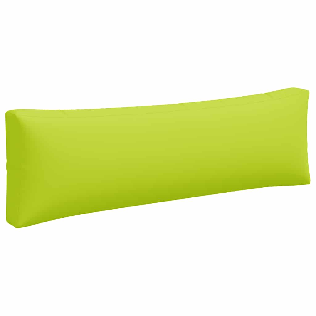 vidaXL Pallet Cushions 3 pcs Bright Green Fabric 6