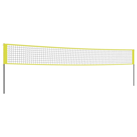 Volleyball Net Yellow and Black PE