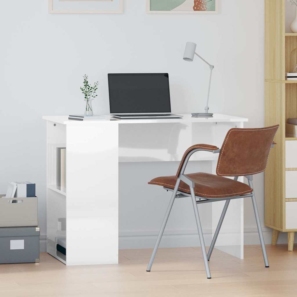 vidaXL Desk 100x55x75 cm Engineered Wood