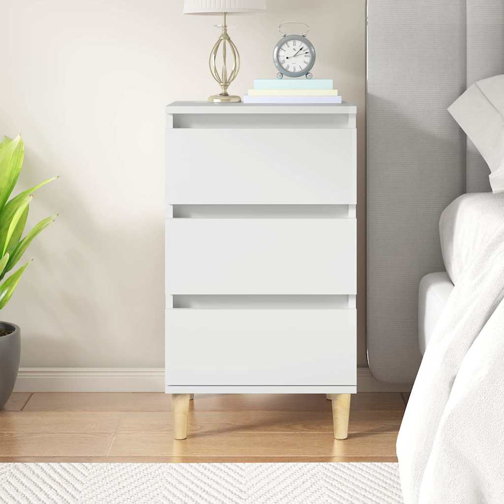 vidaXL Bedside Cabinet 40x35x70 cm Engineered Wood