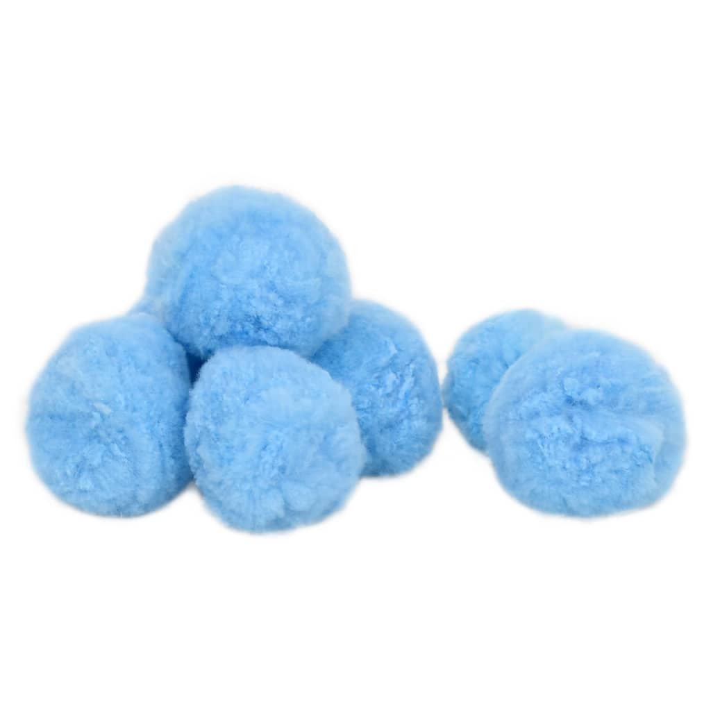 vidaXL Anti Bacteria Pool Filter Balls Blue 1400 g Polyethylene 5