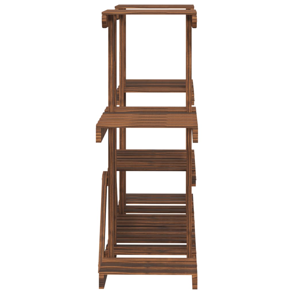 vidaXL Flower Stand 110x25x73 cm Solid Wood Fir 6