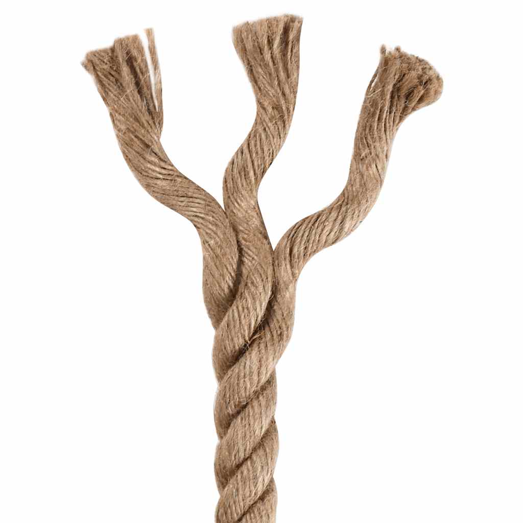 Jute Rope Long Thick Natural Length 10 m 40 mm