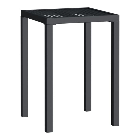 Garden Table Anthracite Steel 50 cm 50 cm