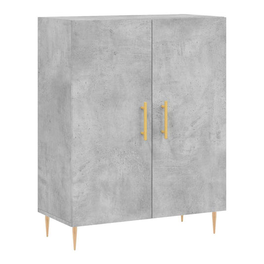 Sideboard 69,5x34x90 cm Engineered Wood Concrete grey