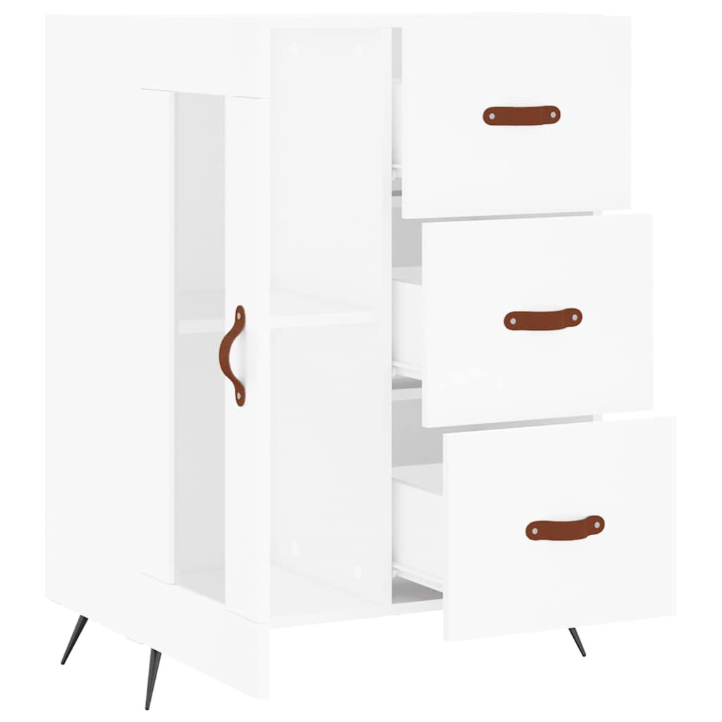 vidaXL Sideboard White 69.5x34x90 cm Engineered Wood 6