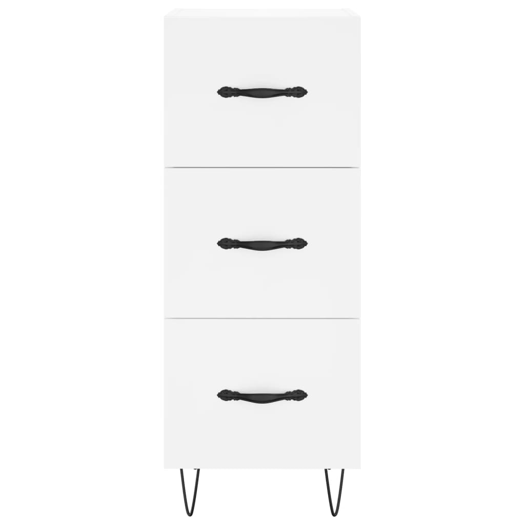 vidaXL Sideboard White 34.5x34x90 cm Engineered Wood 6