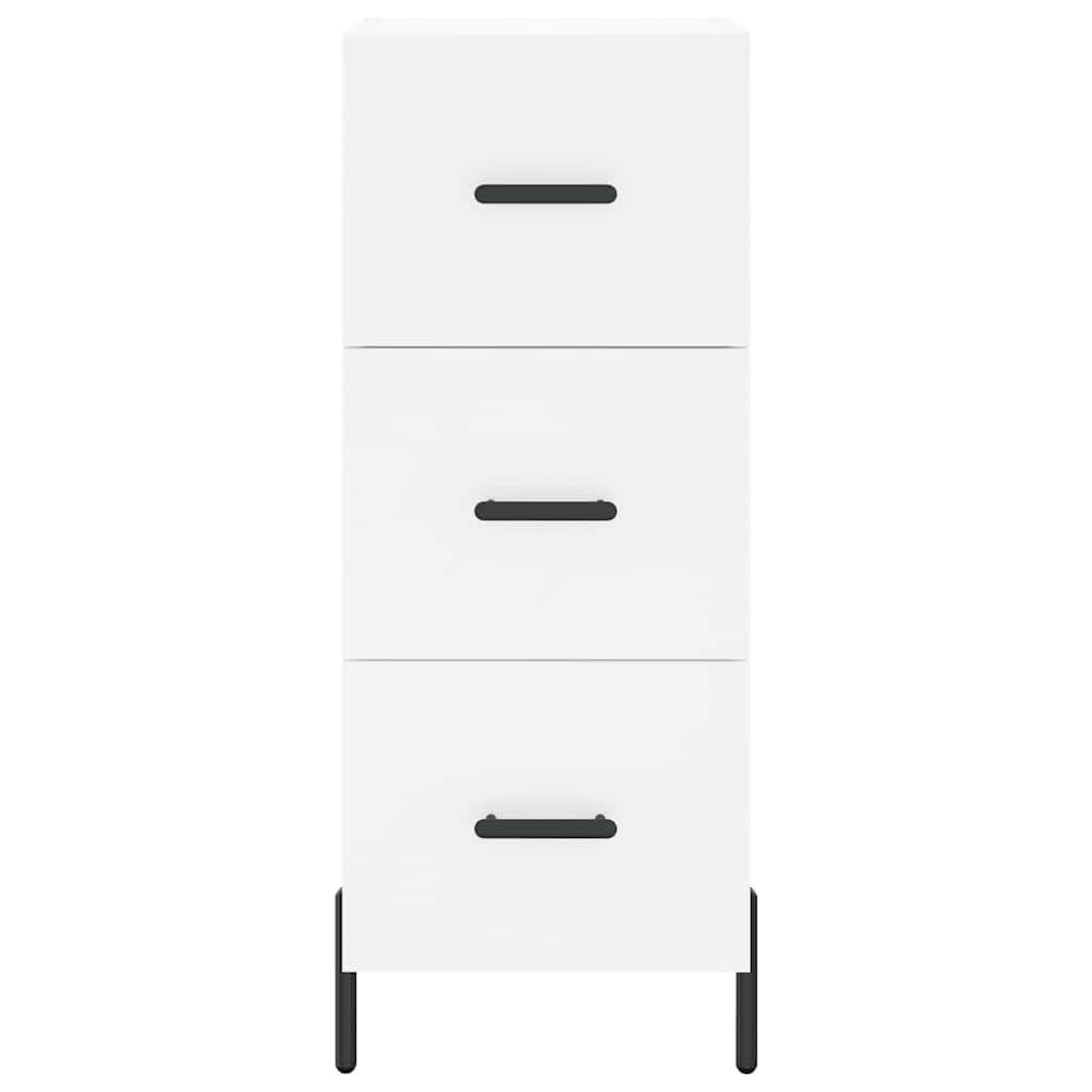 vidaXL Sideboard White 34.5x34x90 cm Engineered Wood 6