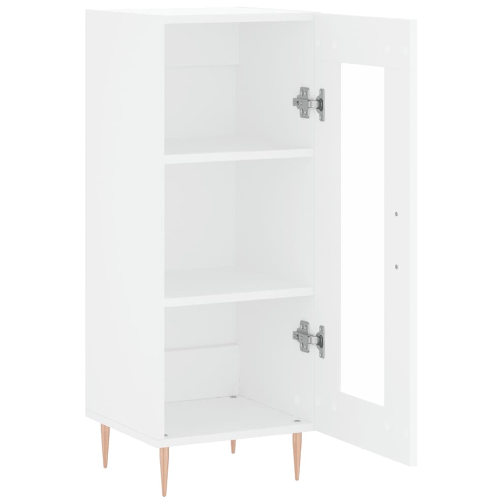vidaXL Sideboard White 34.5x34x90 cm Engineered Wood 6