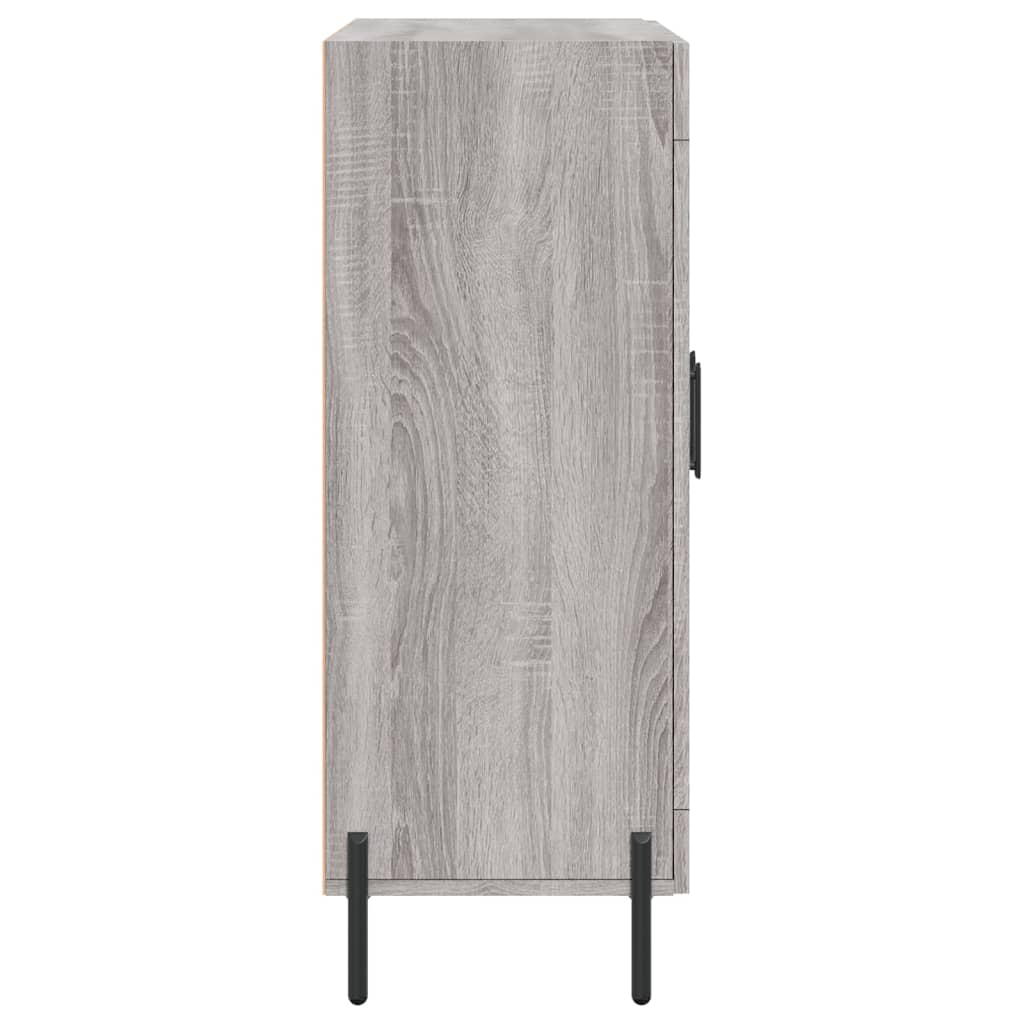 vidaXL Sideboard Grey Sonoma 69,5x34x90 cm Engineered Wood 6