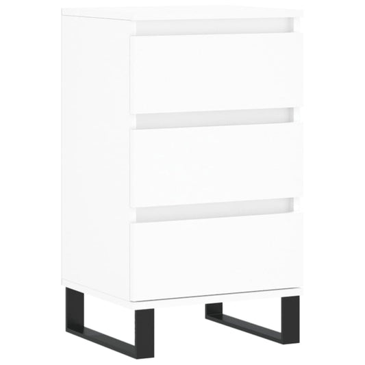 vidaXL Sideboard White 40x35x70 cm Engineered Wood 2