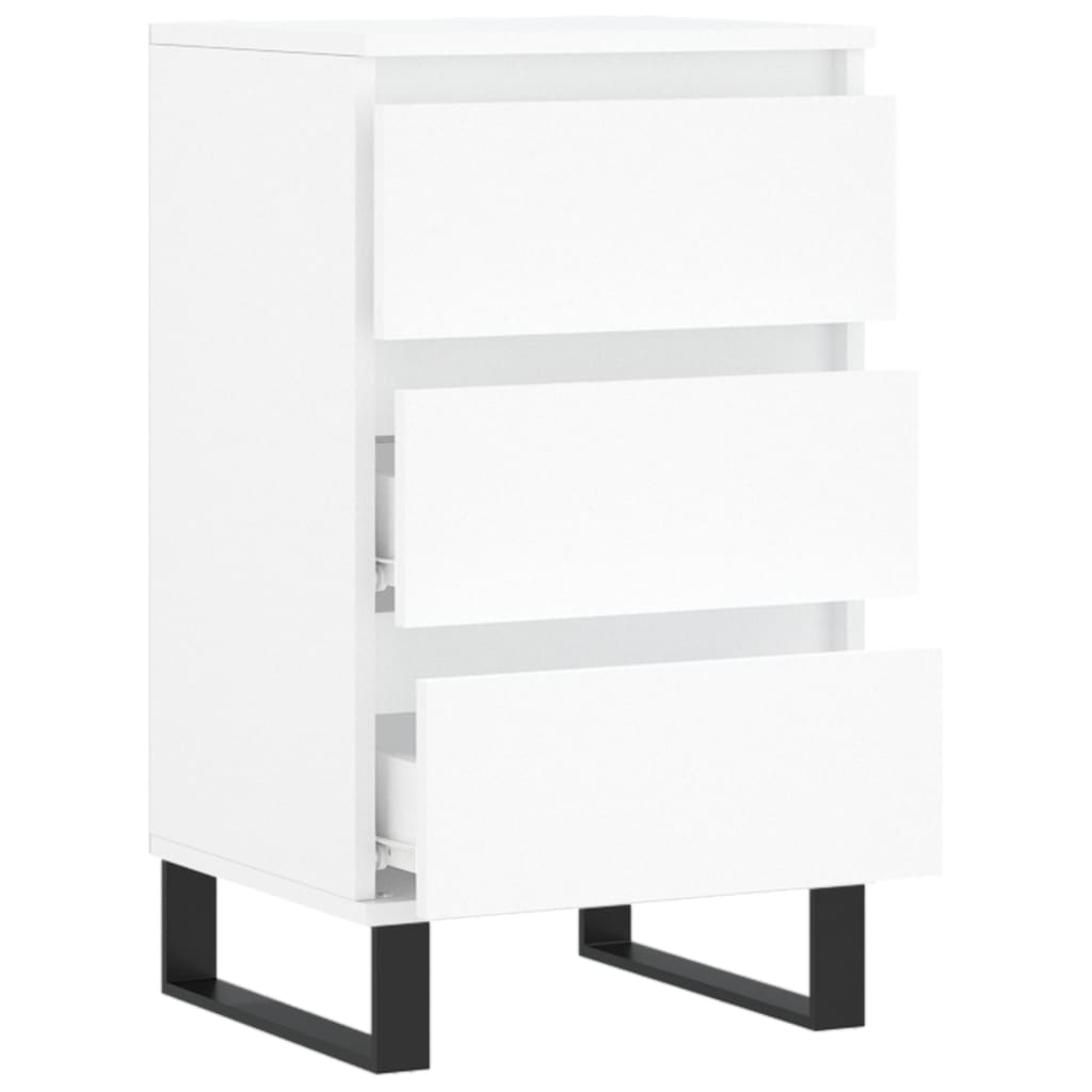 vidaXL Sideboard White 40x35x70 cm Engineered Wood 6