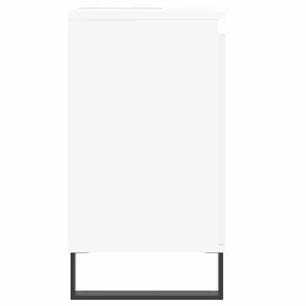 vidaXL Bathroom Cabinet White 58x33x60 cm Engineered Wood 6