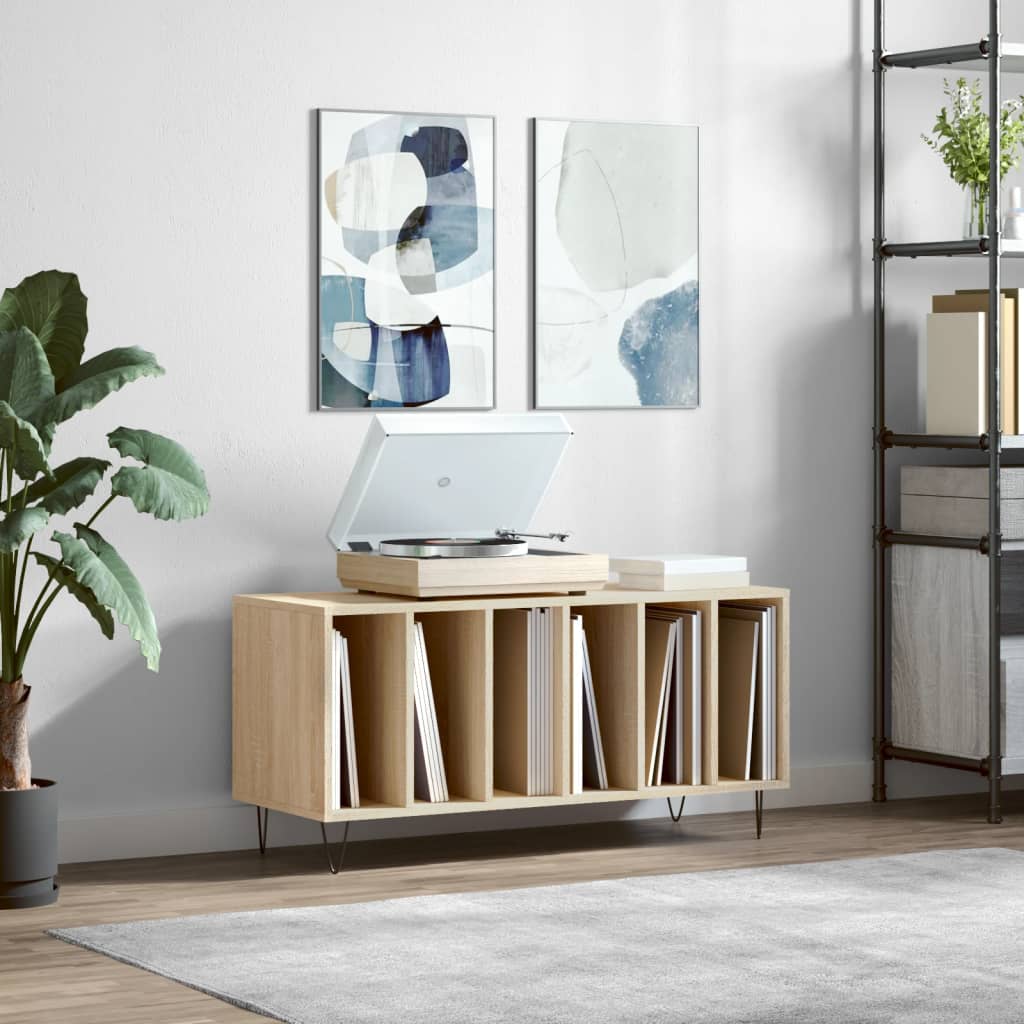 vidaXL Record Cabinet 100x38x48 cm Engineered Wood
