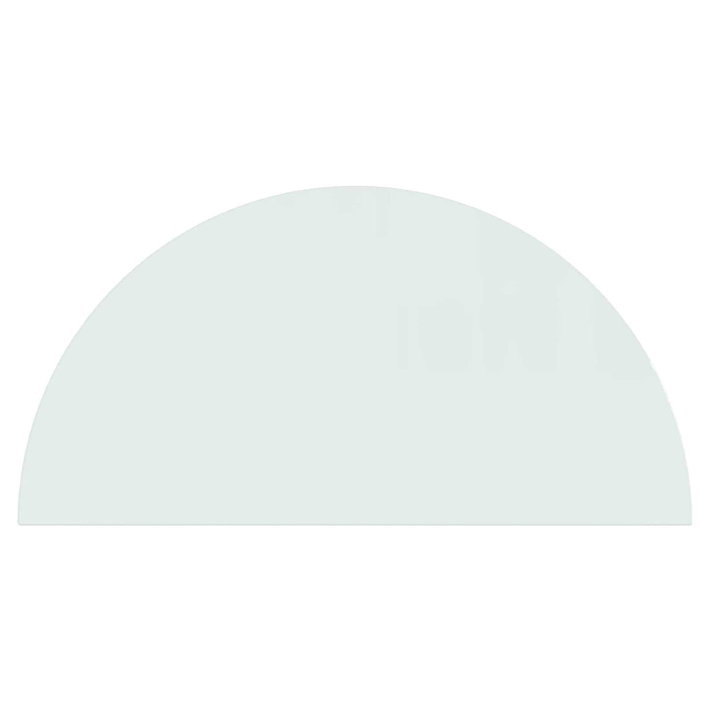 vidaXL Fireplace Glass Plate Transparent 1200 x 600 mm Glass 6